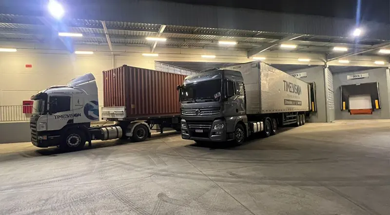 A Time&Vision Transportes, de Itajaí, Santa Catarina, é especialista em Transporte Rodoviário. A Time&Vision Transportes, de Itajaí, Santa Catarina, é especialista em Transporte Rodoviário.