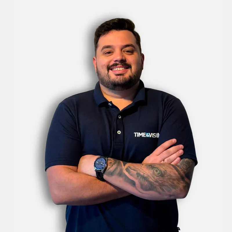 Carlos Eduardo Stupp - Gerente de Operações Nereu Costa Junior, um dos idealizadores da Time&Vision Transportes, empresa sediada em Itajaí, Santa Catarina, especialista em Transporte Rodoviário, Transporte de Cargas Excedentes e Peação de Cargas.